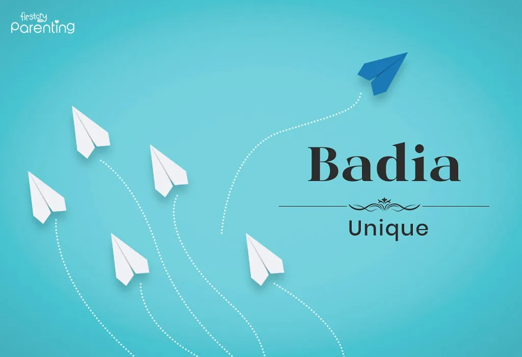 Badia - Arabic Girl Names with Meanings