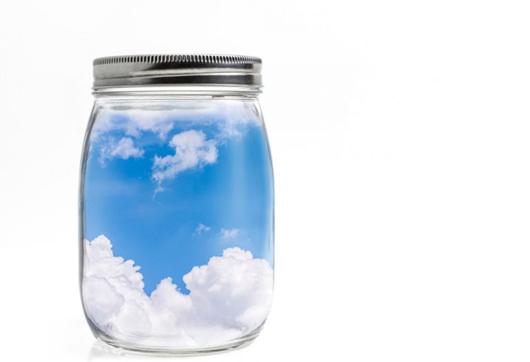 Cloud in a Jar Experiment for Kids