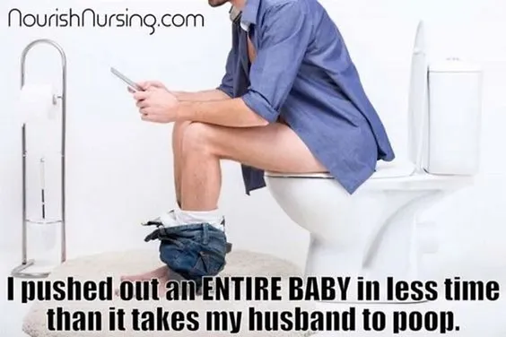 Pushing The Poop Vs Pushing A Baby Out!