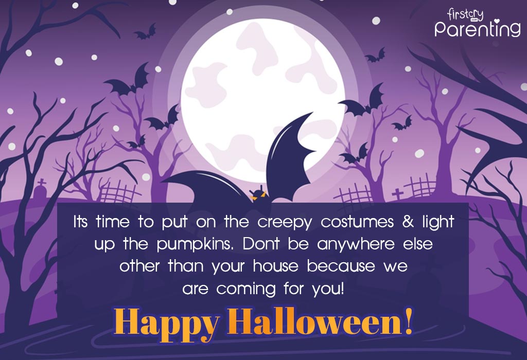 Halloween Wishes, Messages