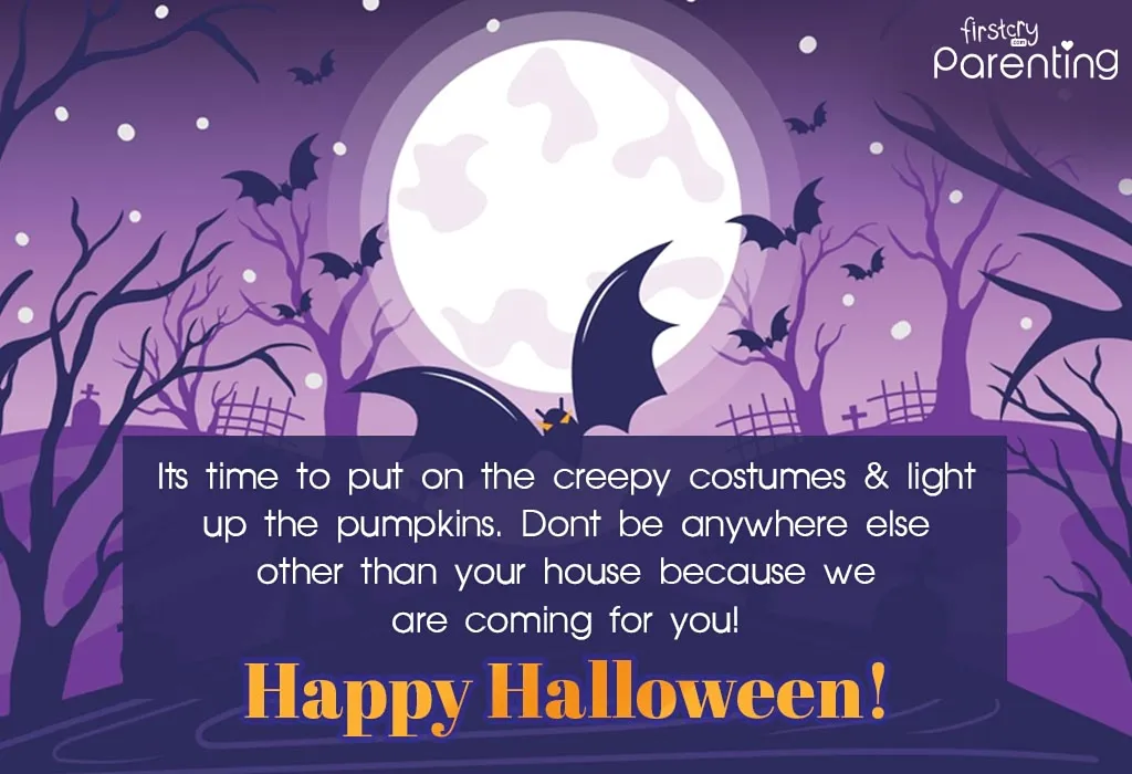 Halloween Wishes, Messages