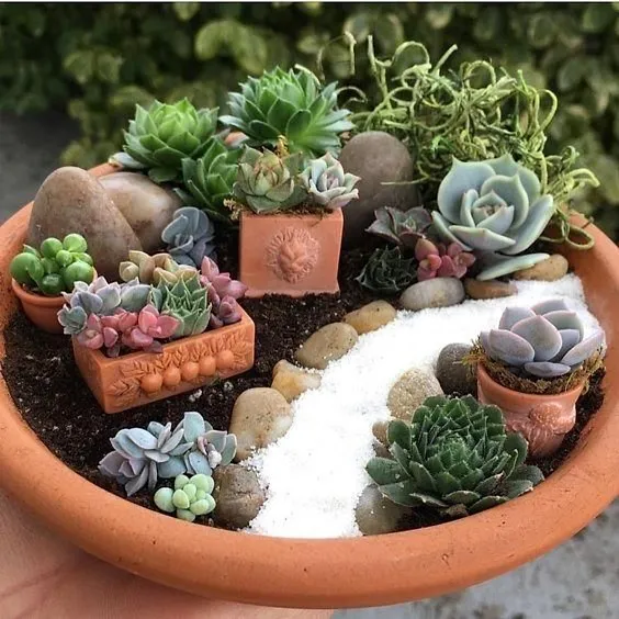 Flower Fairy Garden