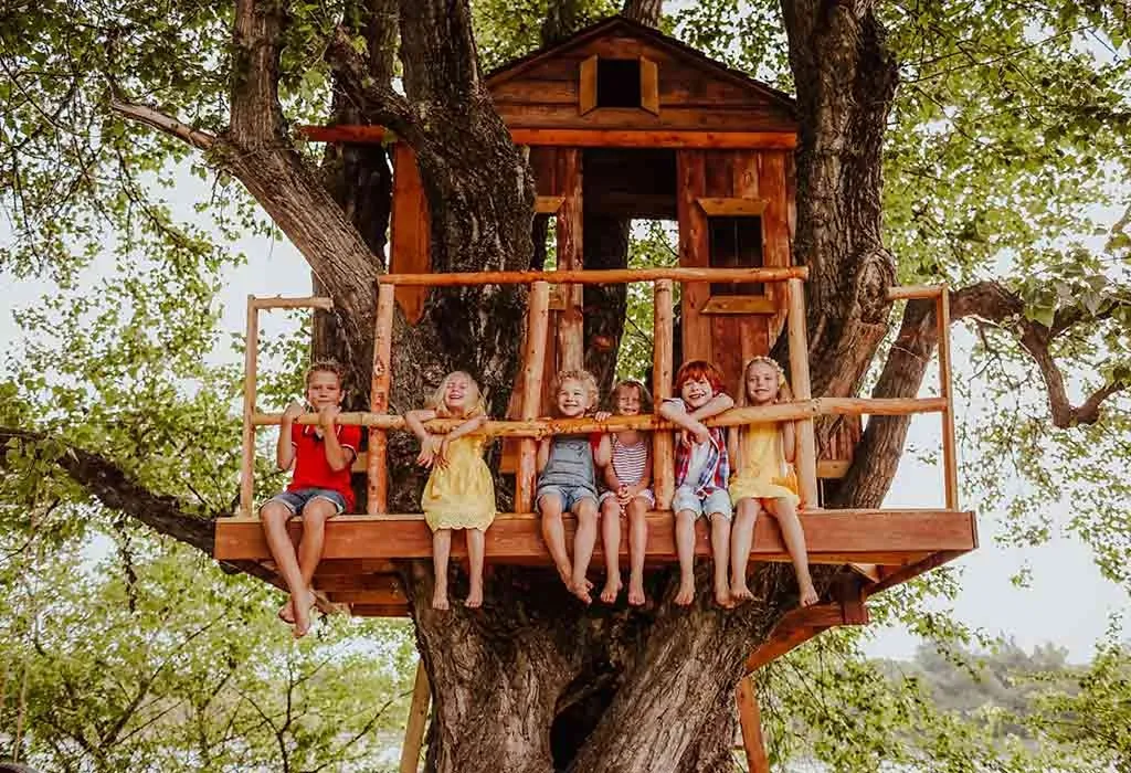 15 Simple DIY Kids Treehouse Ideas