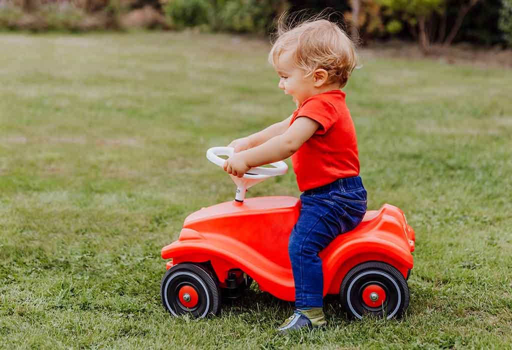 Babyhug Baby Gyro Swing Car With Steering Wheel Review