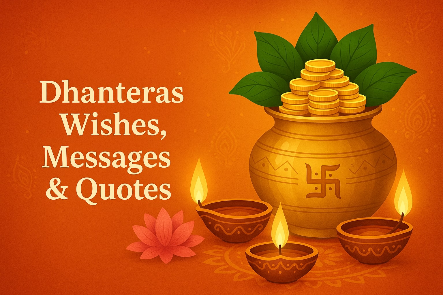 Best Dhanteras Wishes, Messages & Quotes for Your Family and Friends Best Dhanteras Wishes, Messages & Quotes for Your Family and Friends
