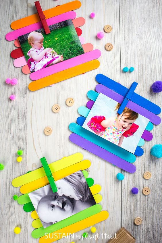 Popsicle Frame