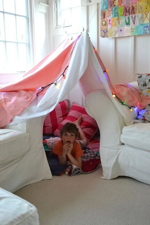 How to Build a Fort! EASY & SIMPLE! 