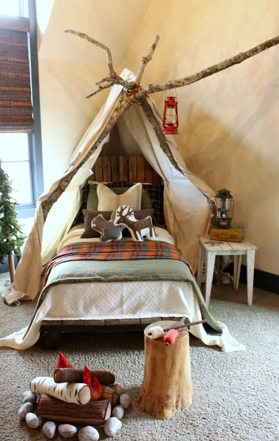 Woodland Camping Nursery Ideas
