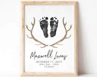 Woodland Footprint Decor