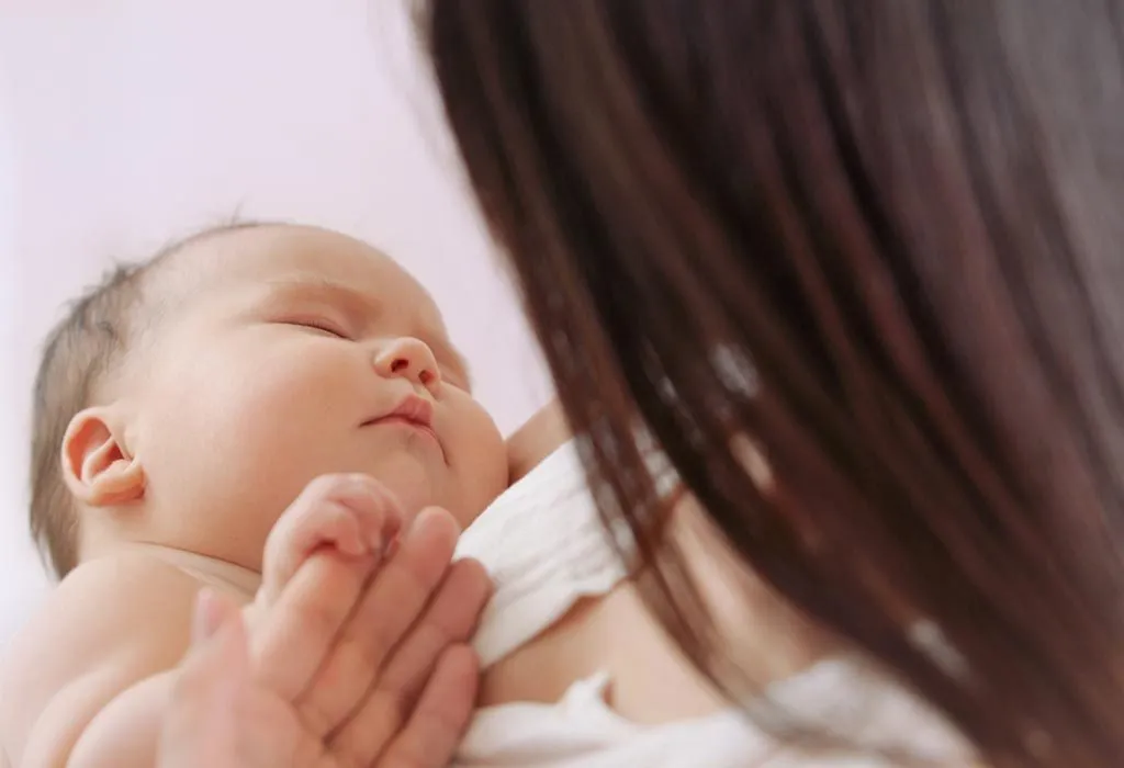 newborn being given up for adoption