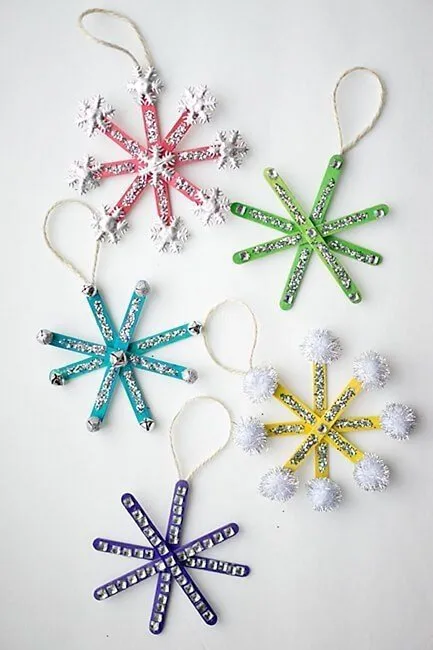Snowflake Crafts and Activities for Kids