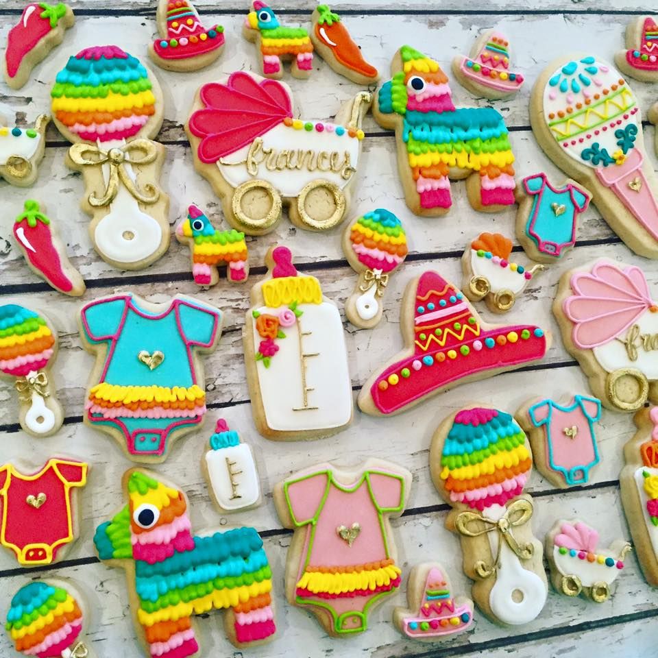 Mexican party favour cookies