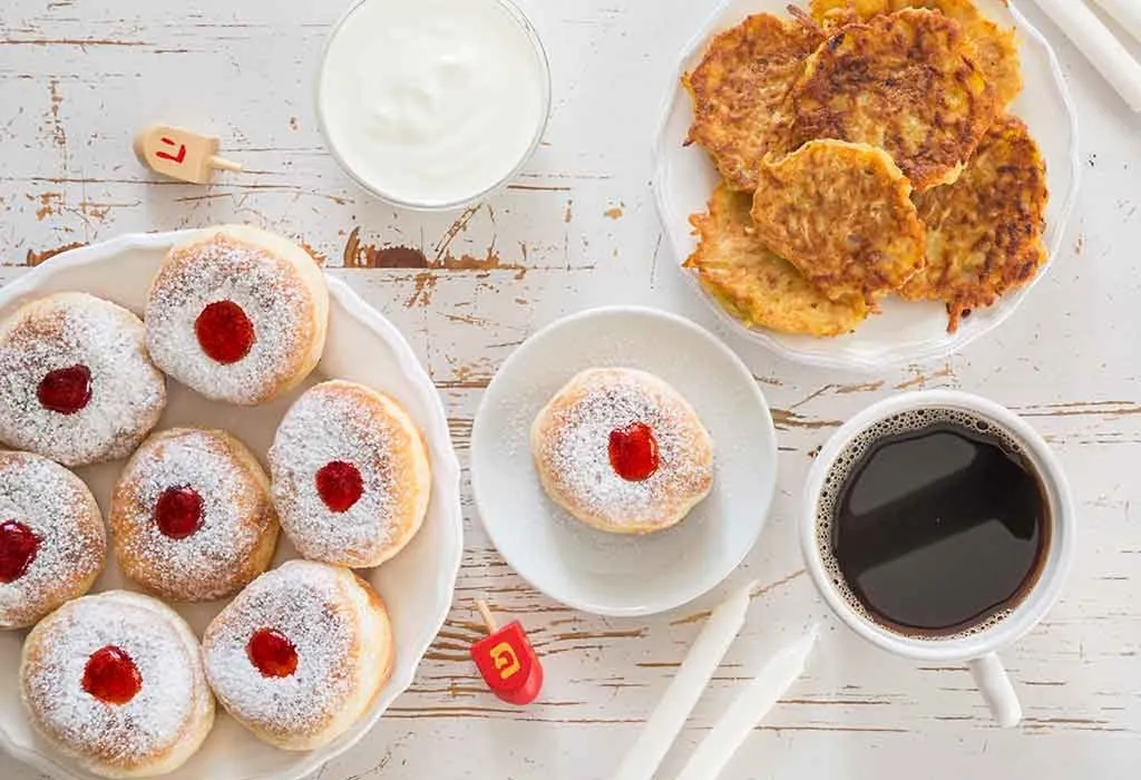 Latkes and Doughnuts