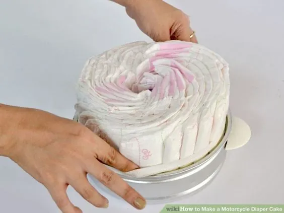 Make Diaper Wheels For Motorcycle Diaper Cake