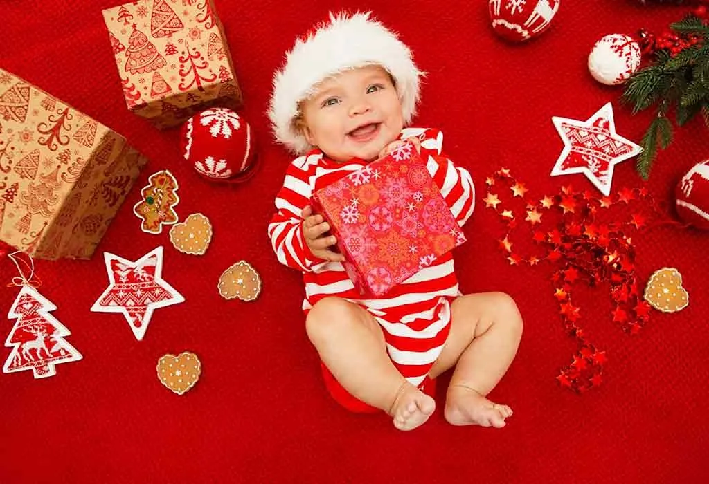 beautiful elf baby christmas