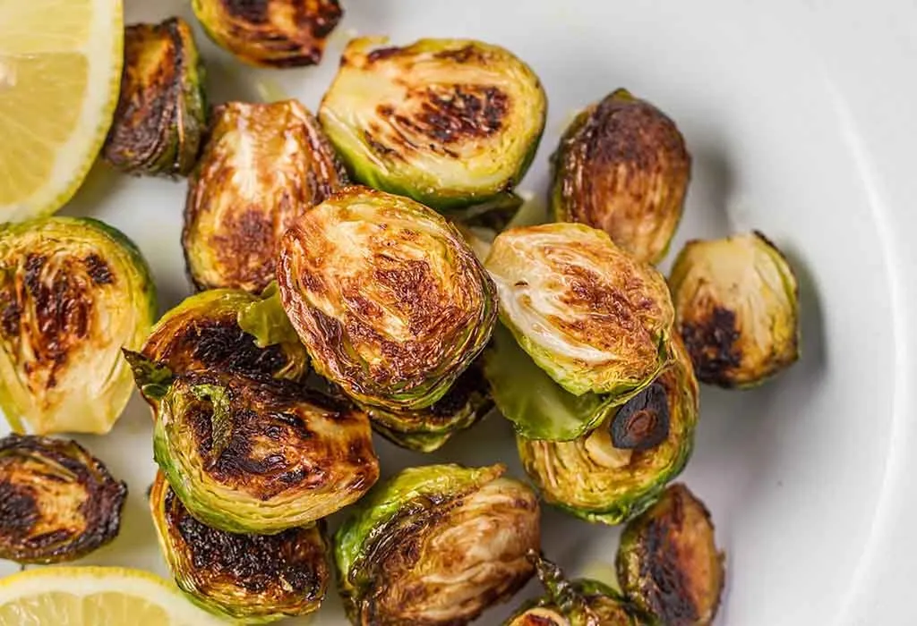 roasted Brussel sprouts