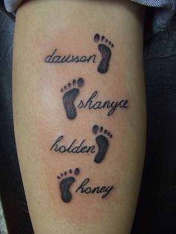35 Baby Name Tattoo Ideas You'll Fall In Love With - FamilyEducation