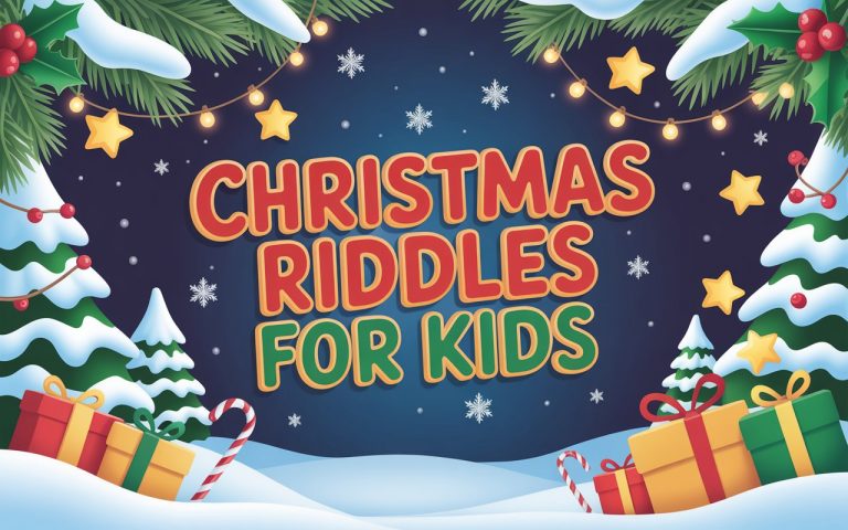 60 Best Christmas Riddles for Kids