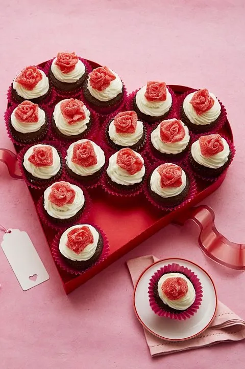 Rosebud Cupcakes