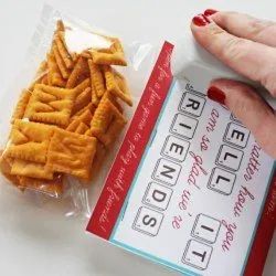 Edible Scrabble Valentines
