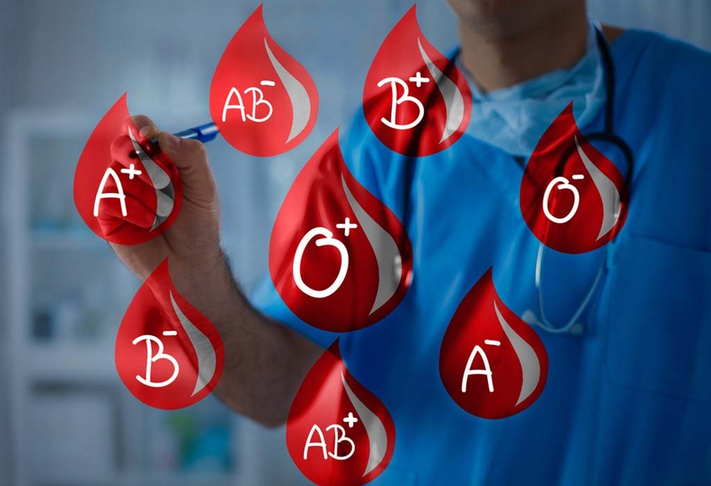 different blood types