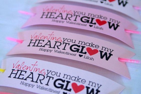 Glow Stick Valentine