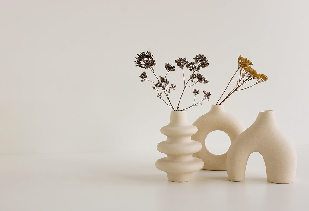 White Ceramic Vase