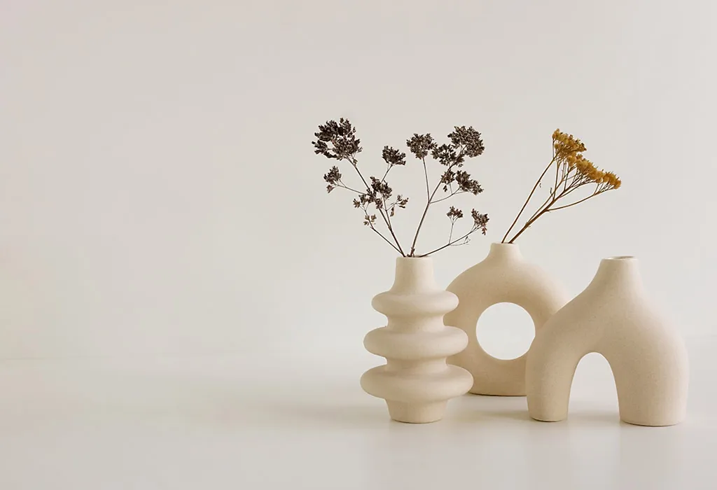 White Ceramic Vase