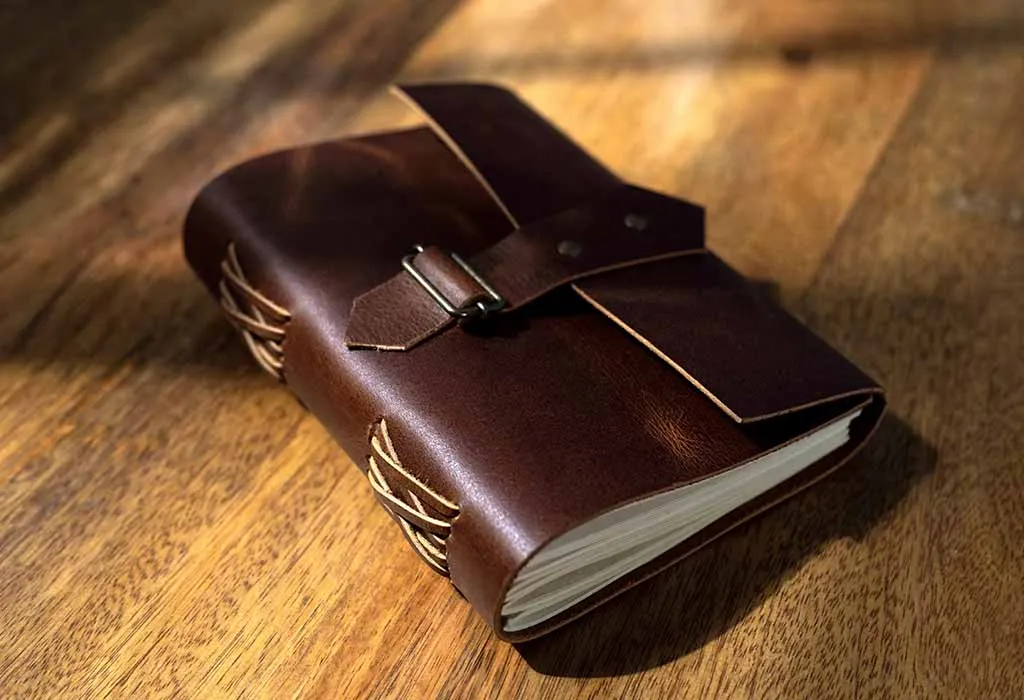 Leather Bound Vintage Journal 