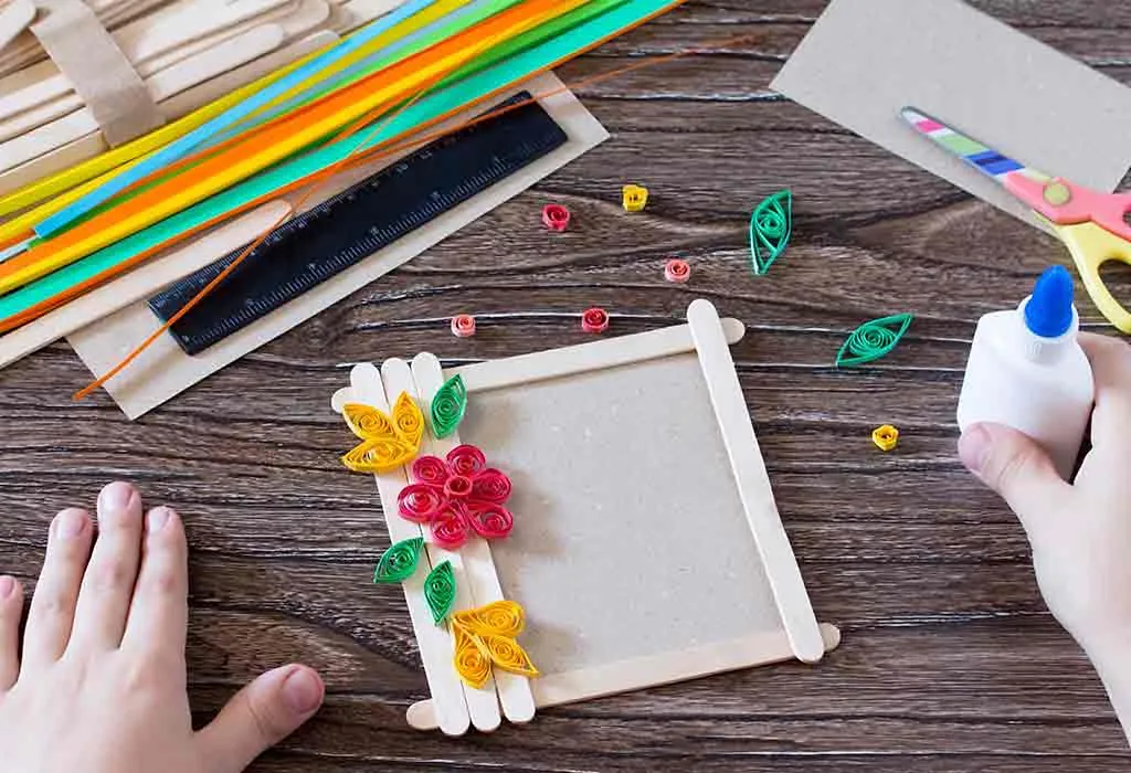handmade photo frame