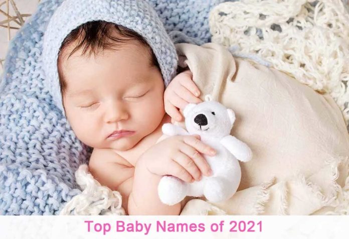 Top Baby Names of 2021