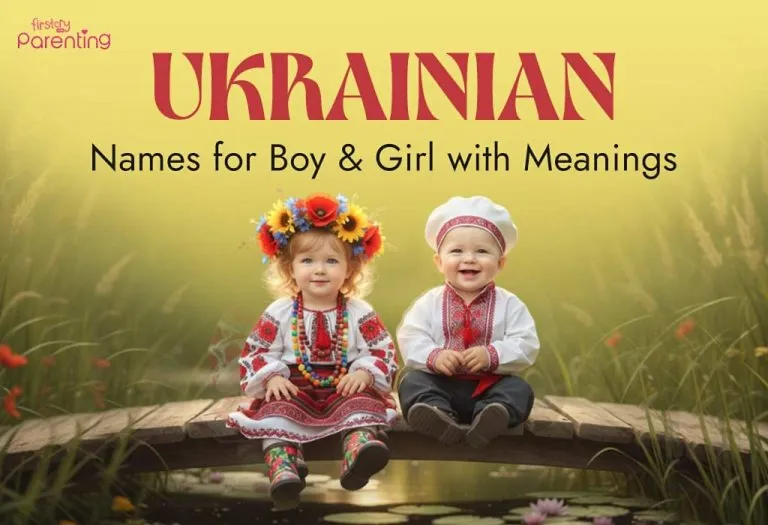120+ Ukrainian Names for Boys and Girls with Meanings
