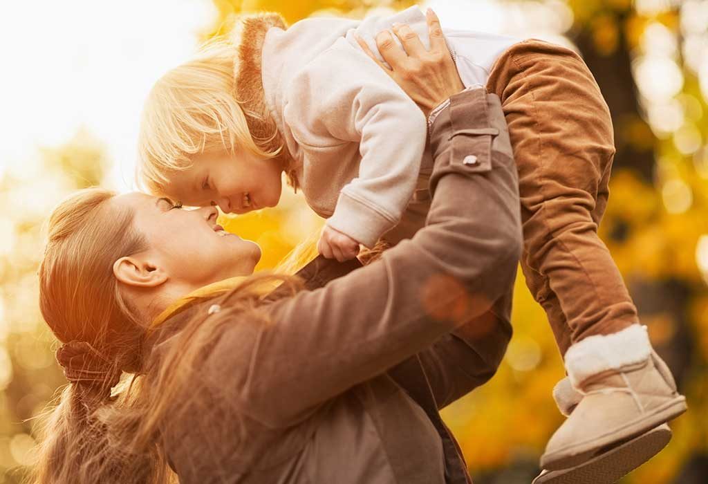 mother with child