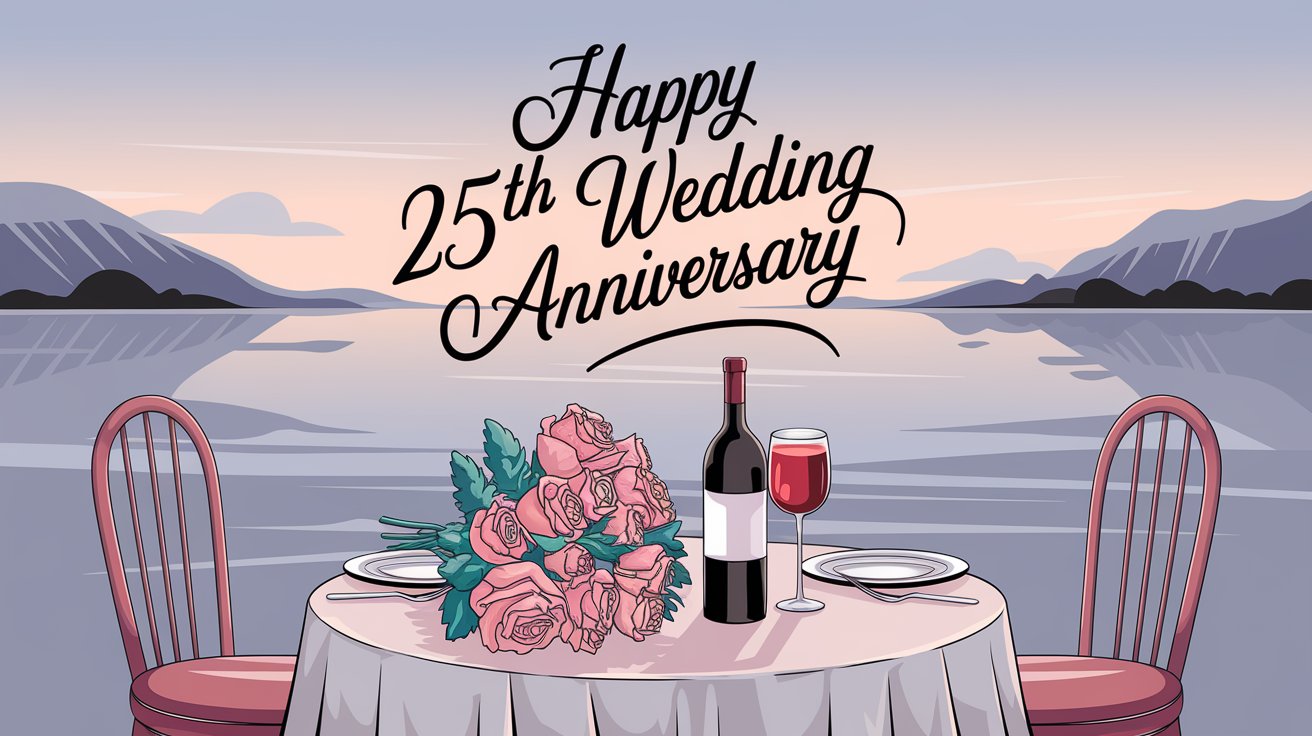 110 Best 25th Wedding Anniversary Wishes, Messages, and Quotes