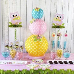 Owl Baby Shower Decorations Ideas