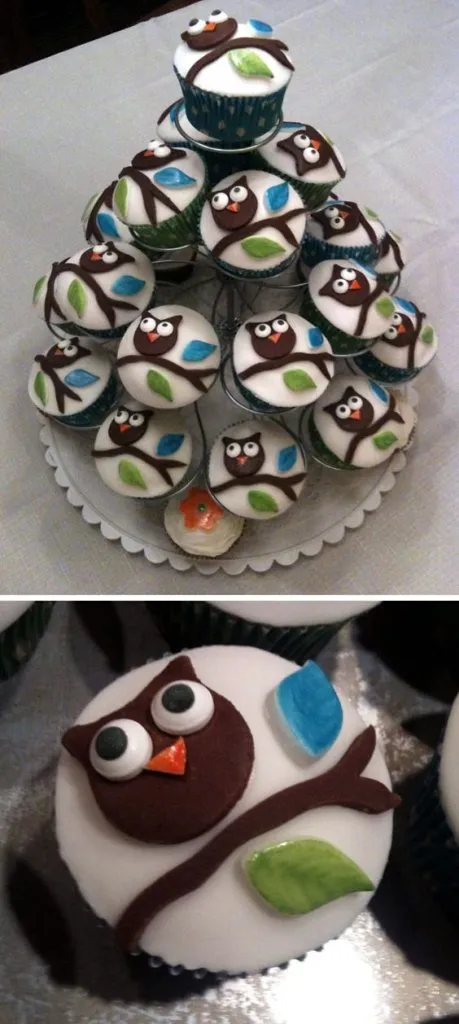 Owl Baby Shower Cupcake And Desserts