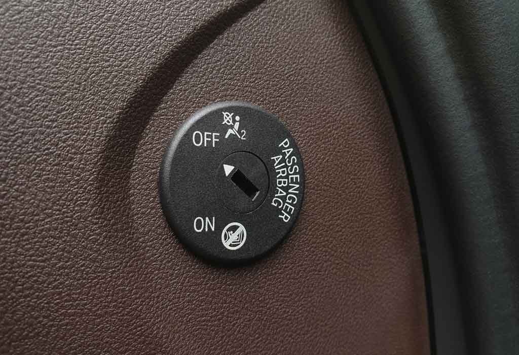 airbag deactivation lock