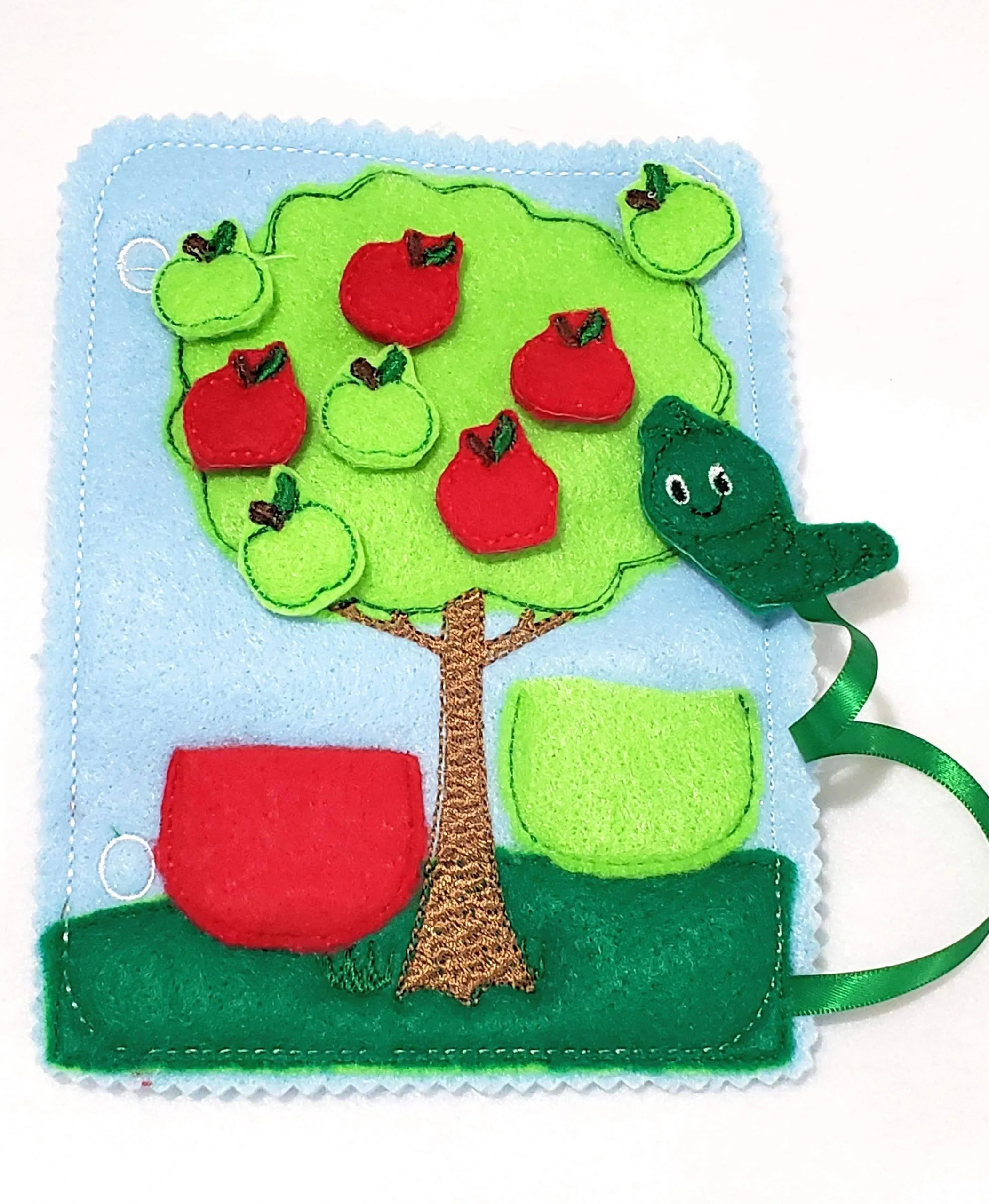 Apple picking busy book Apple picking busy book