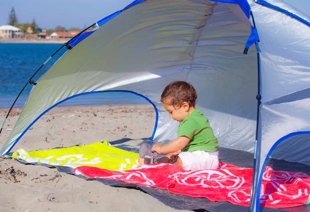 Beach shade for clearance baby