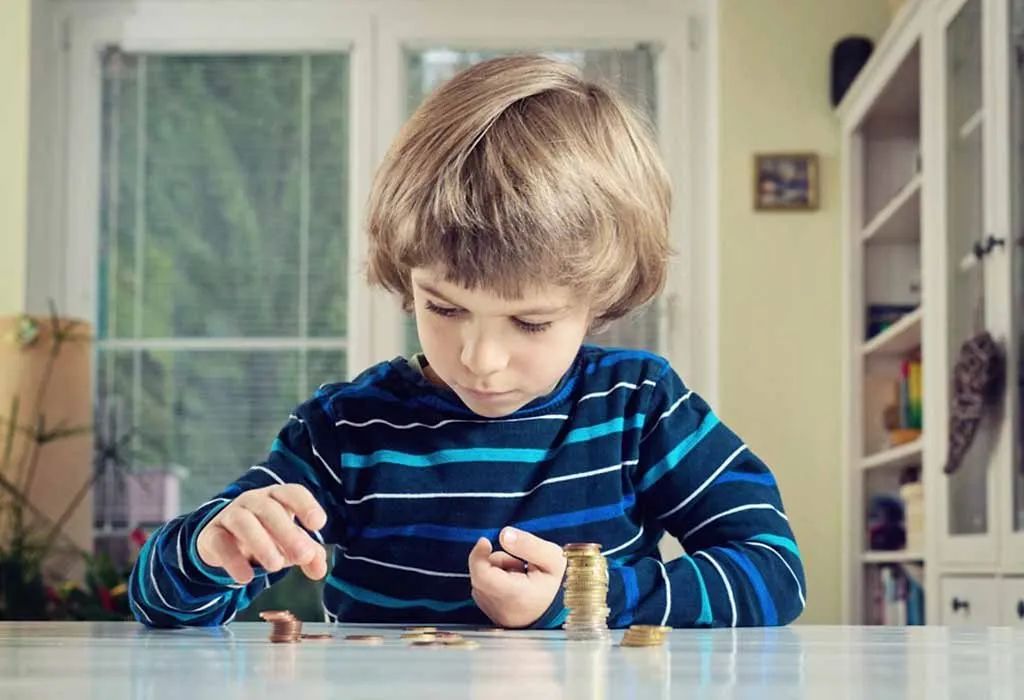 Child learning about classification and estimation