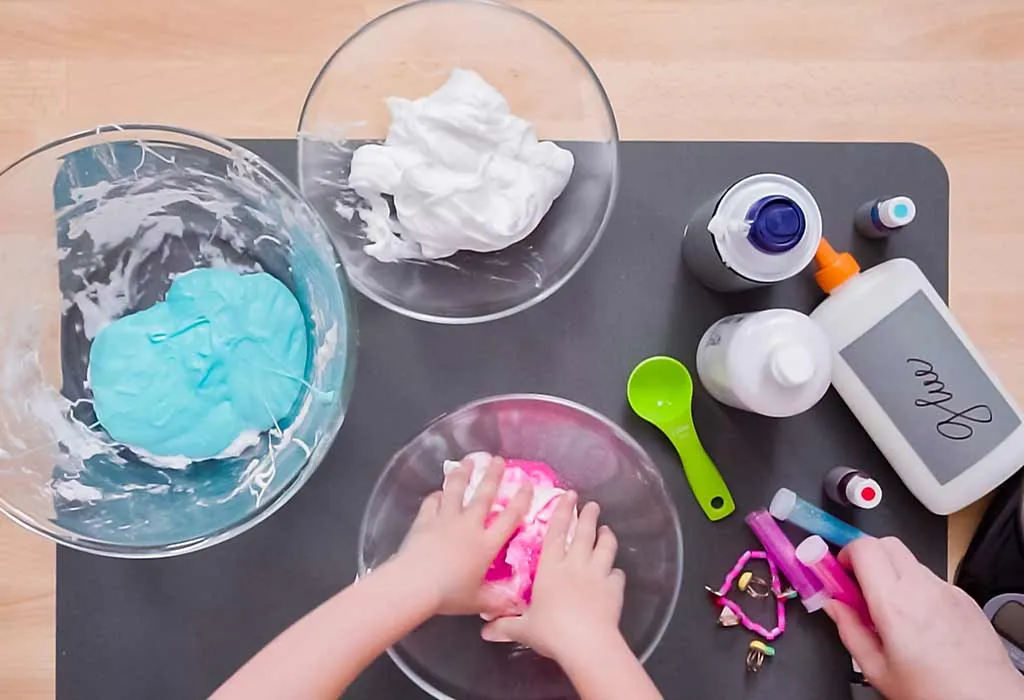 Making Slime - Recipe for Kids