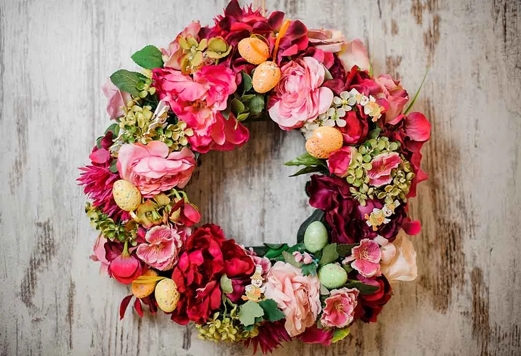 Make Your Own Minimal Spring Wreath - A Blossoming Life