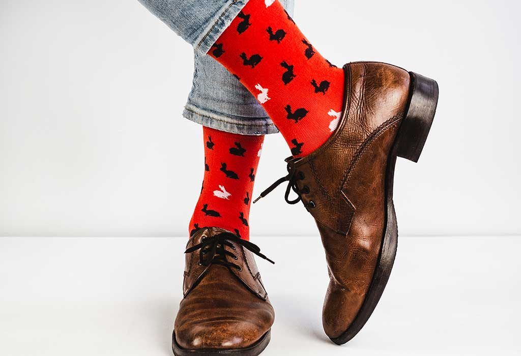 Socks as Valentine's day gift