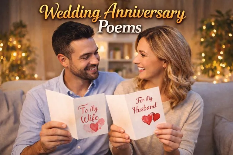 50 Best Wedding Anniversary Poems To Express Love