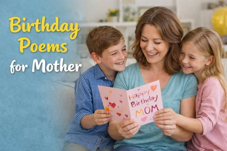 50 Heartfelt Birthday Poems for Mother