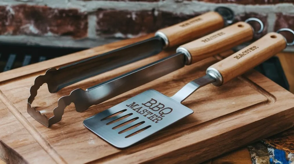 Personalized Grill Set or BBQ Tools