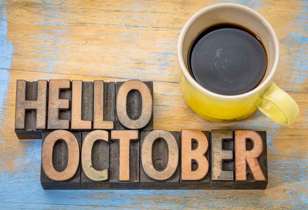 Important Days To Observe Celebrate In The Month Of October