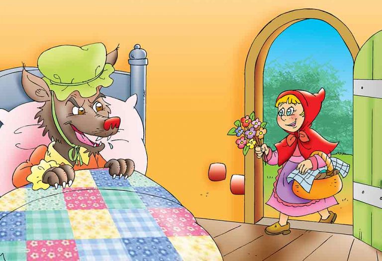 The Story of Little Red Riding Hood For Kids