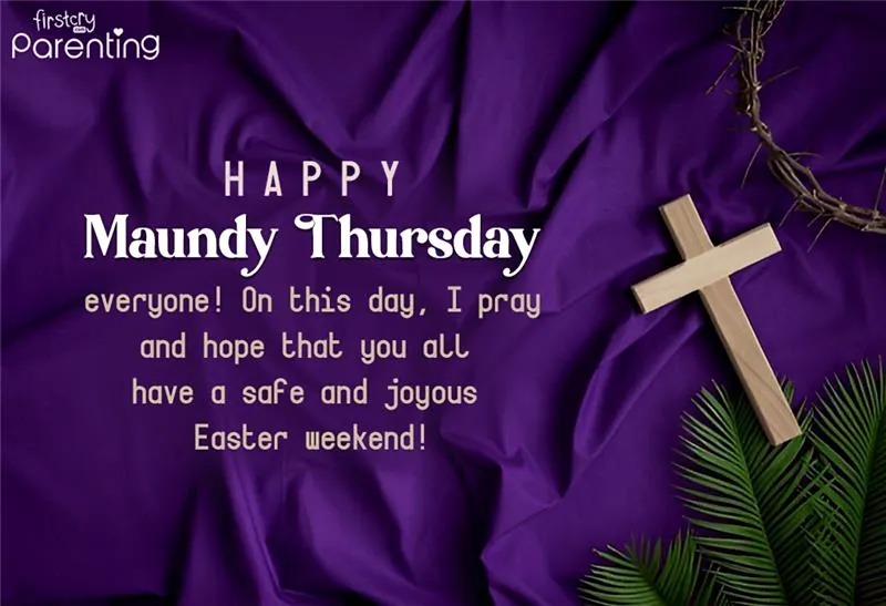 Maundy Thursday Wishes