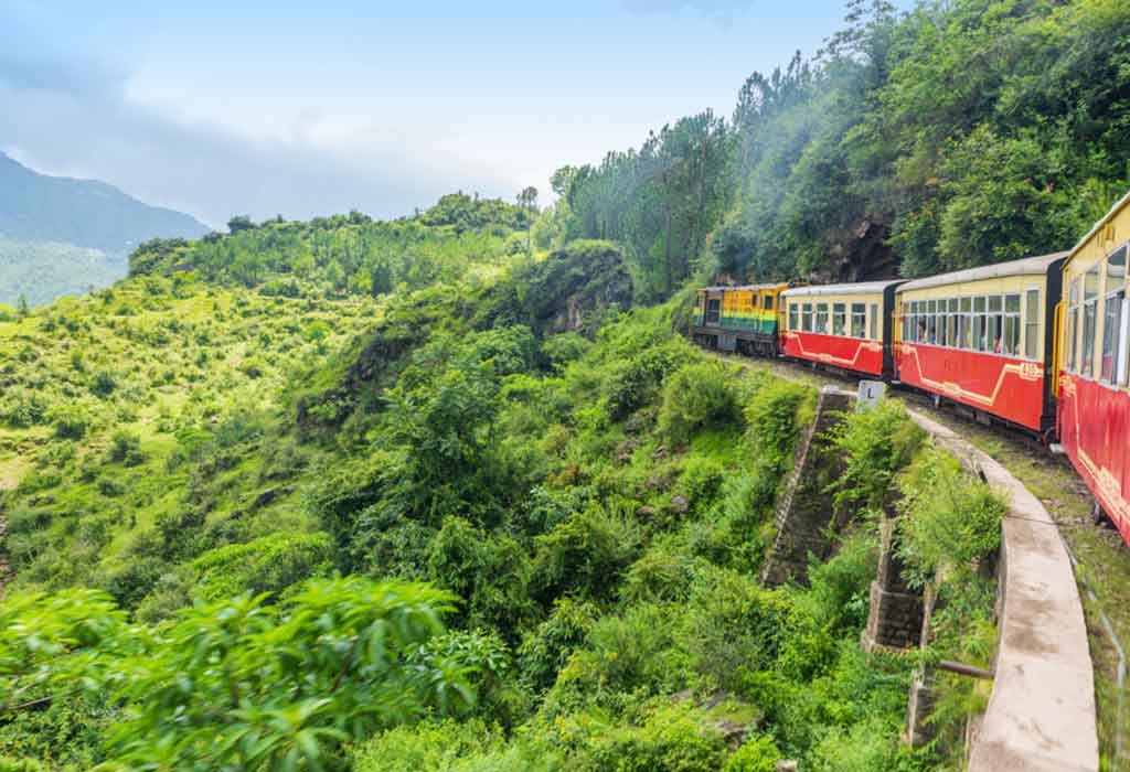 Toy train Kalka-Shimla route